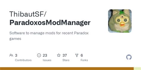 Mod Manager for Paradox Games. Official Discord:.
